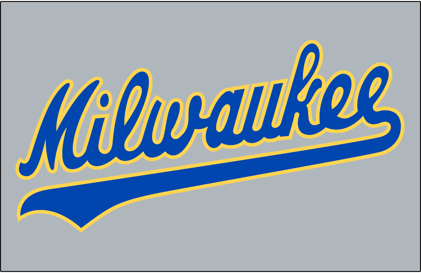 Milwaukee Brewers 1990-1993 Jersey Logo t shirts iron on transfers...